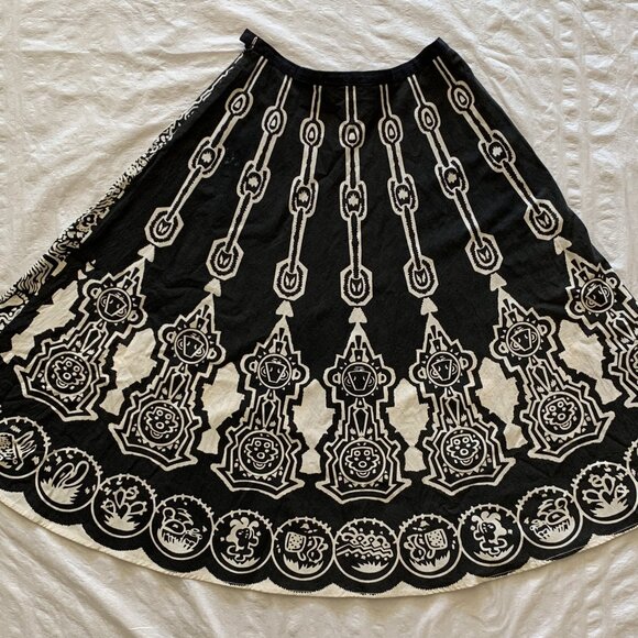 Vintage Gunit Fashions New York Women's Skirt with Sequins - Size Small S - Picture 9 of 16